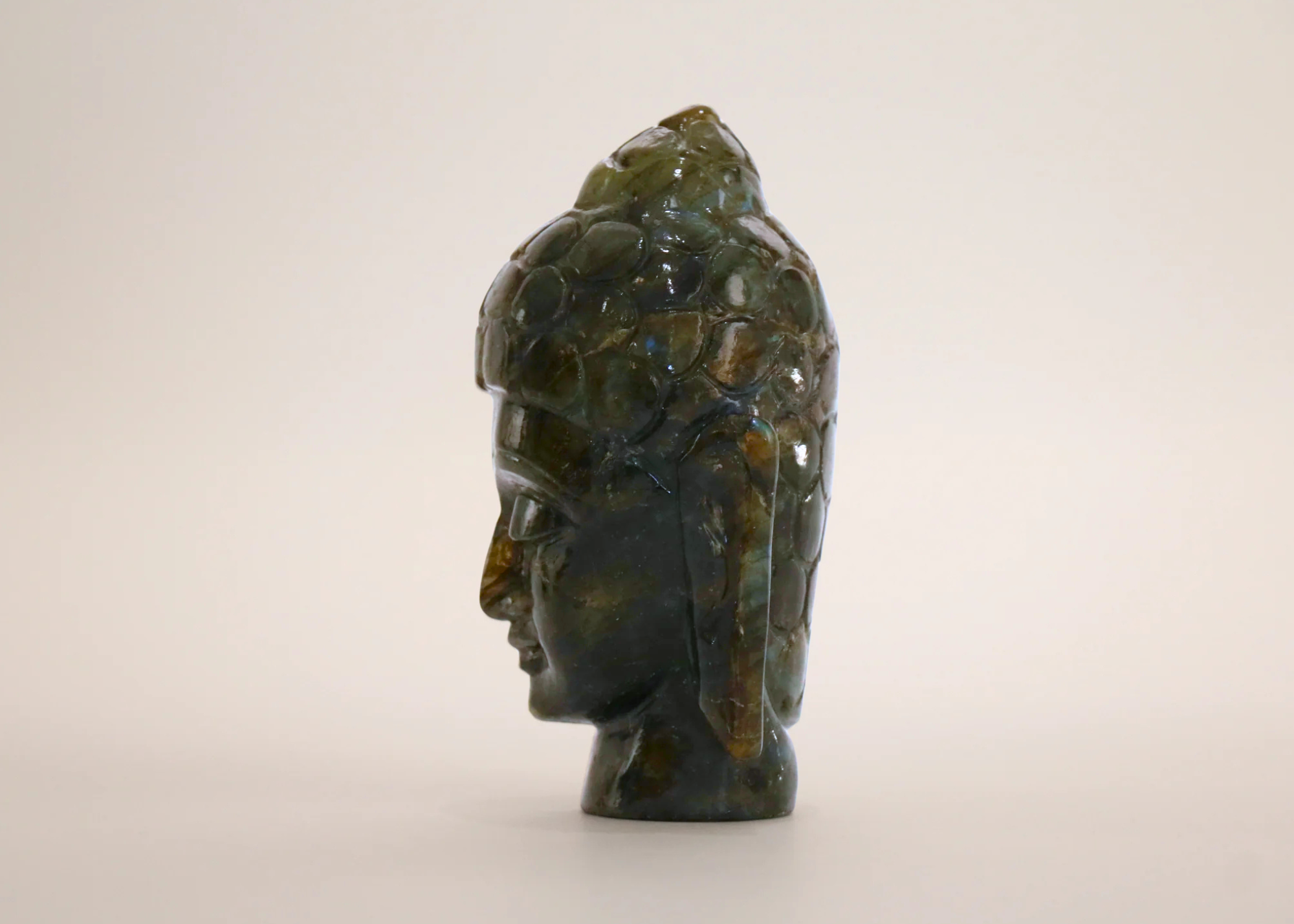 Buddha Head - Labradorite (11 cm)、mySite、topwebapps