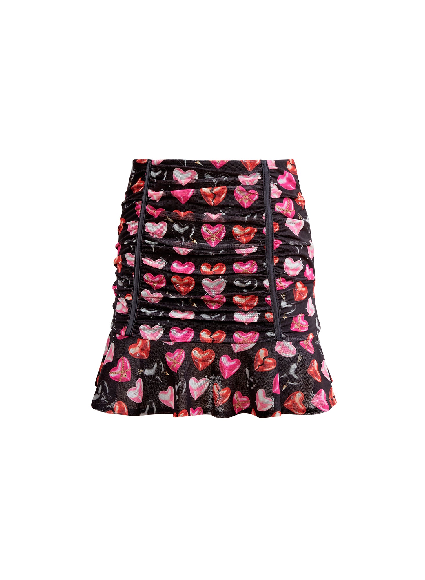 Heartbreaker Ruched Skirt、mySite、bengalsvssteelers