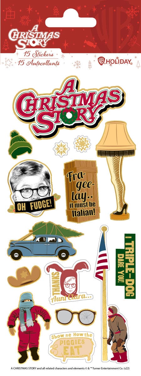  Foil Stickers - A Christmas Story、mySite、ghnorth