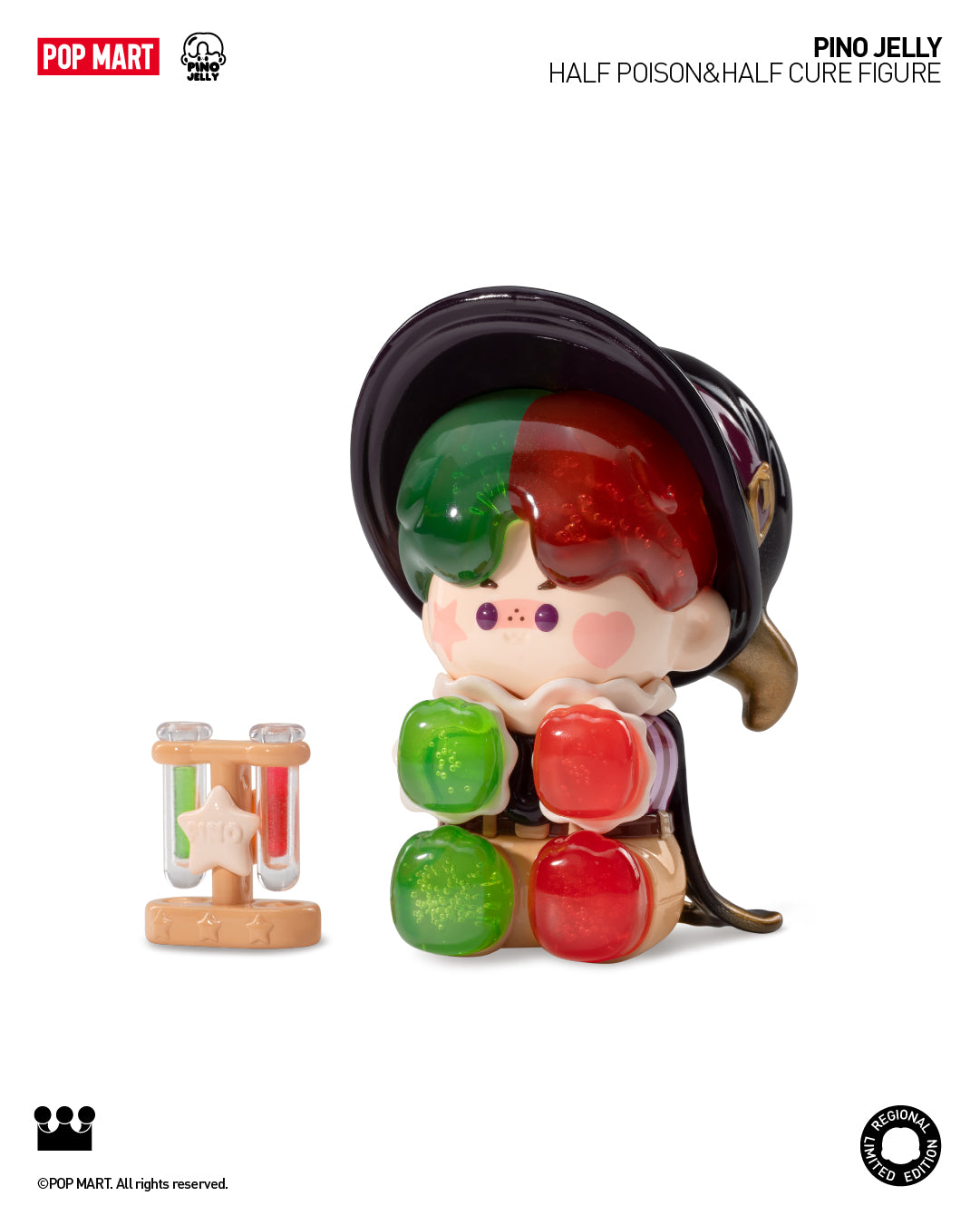  POP MART PINO JELLY Half Poison＆Half Cure Figure、mySite、greenlandpopulation