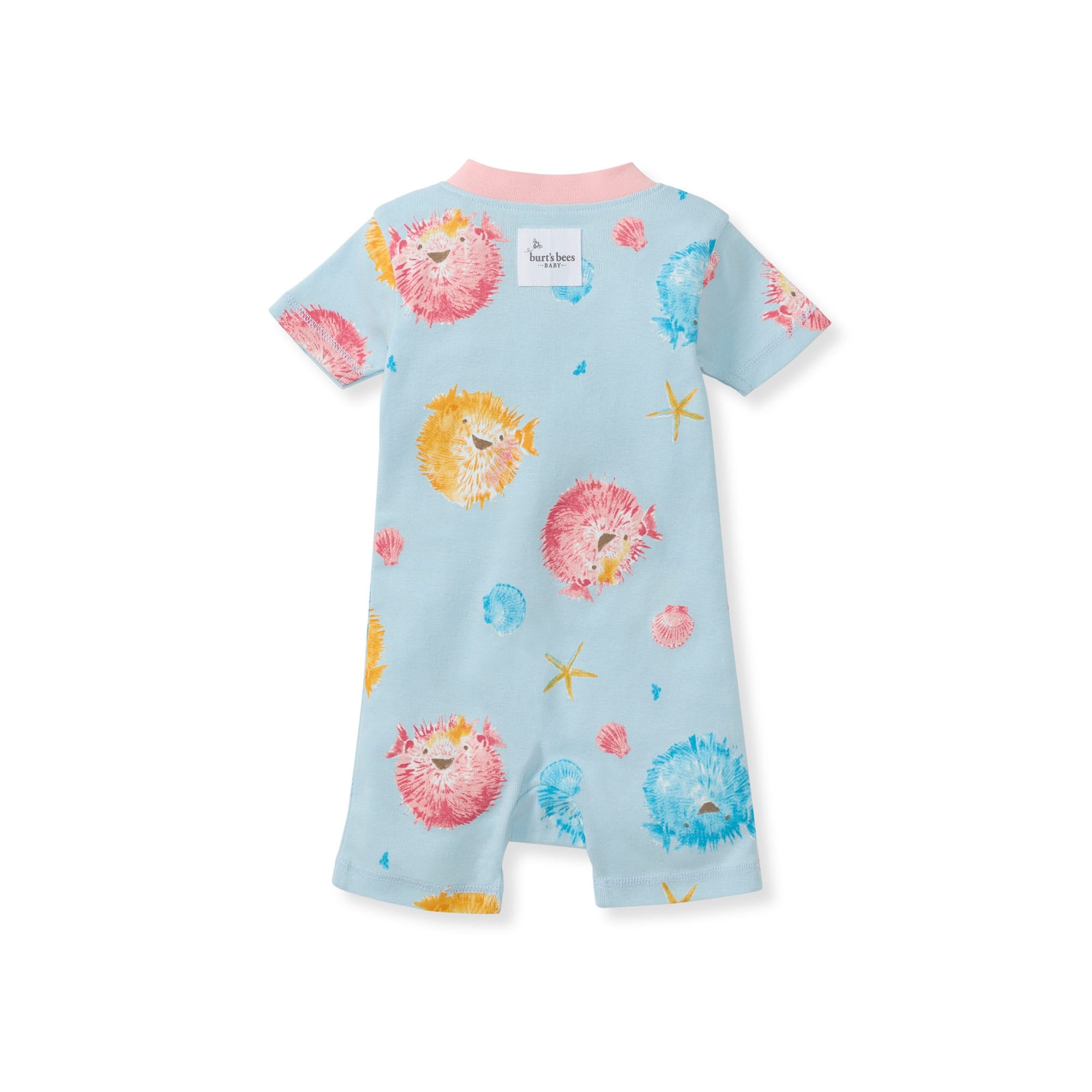  Puffer Fish Organic Baby Sleeper Romper、mySite、layawaytickets