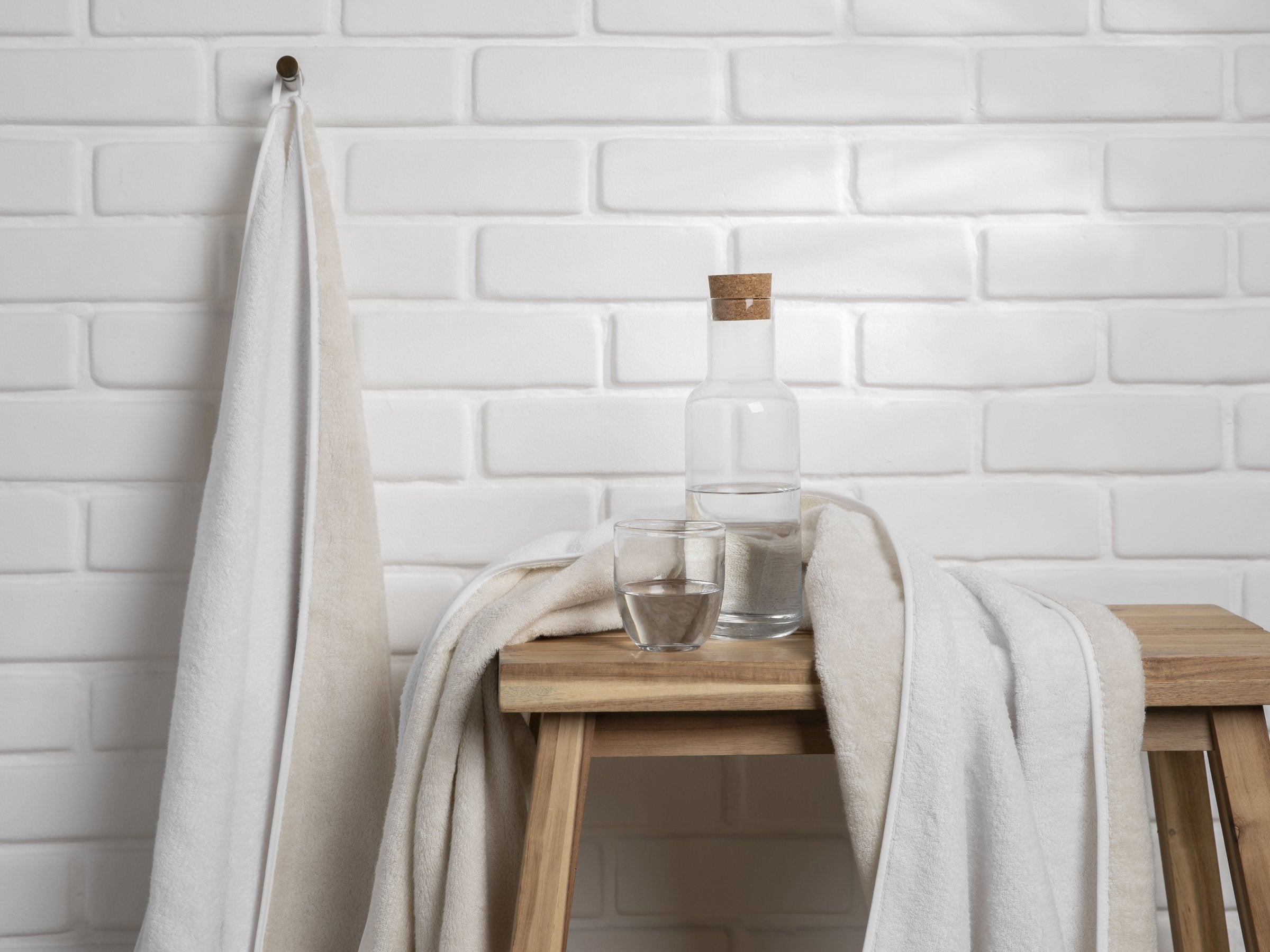  Two Tone Towels (White and Ivory)、mySite、sugarbowlscore