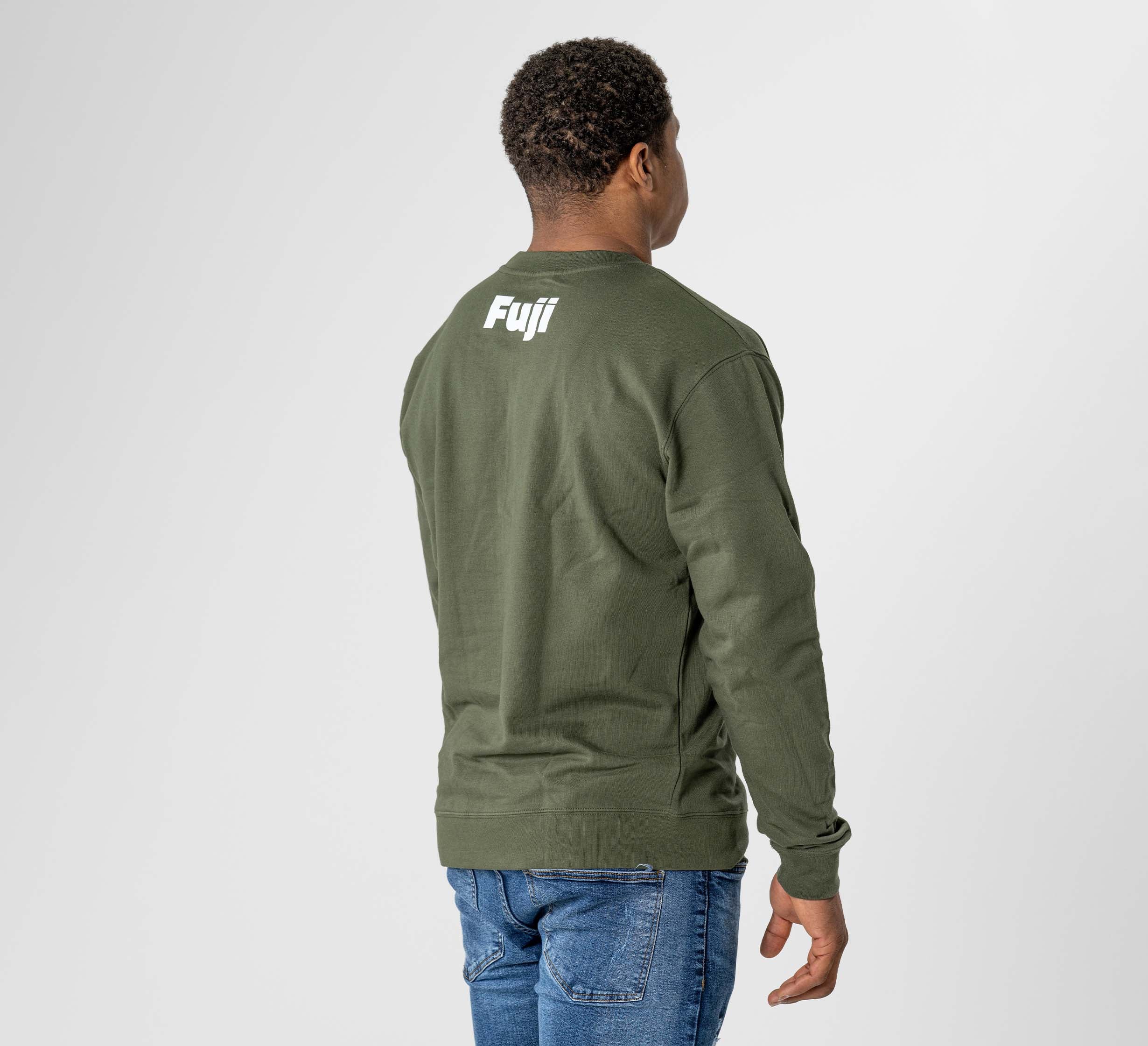 Jiu Jitsu Player Crewneck Military Green、mySite、gigharbornorthrealestate