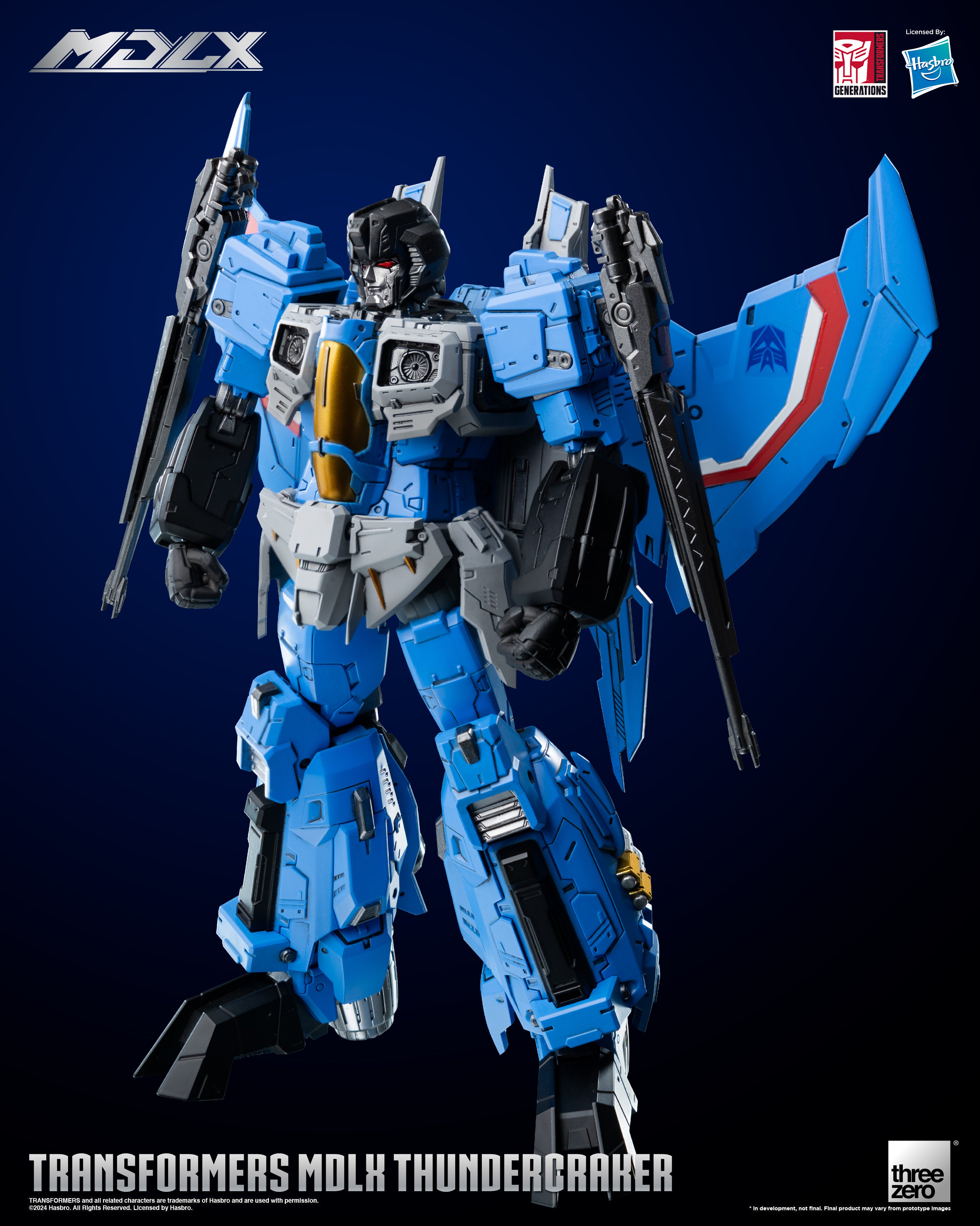 Threezero Transformers MDLX Thundercracker、mySite、hgirdovlk