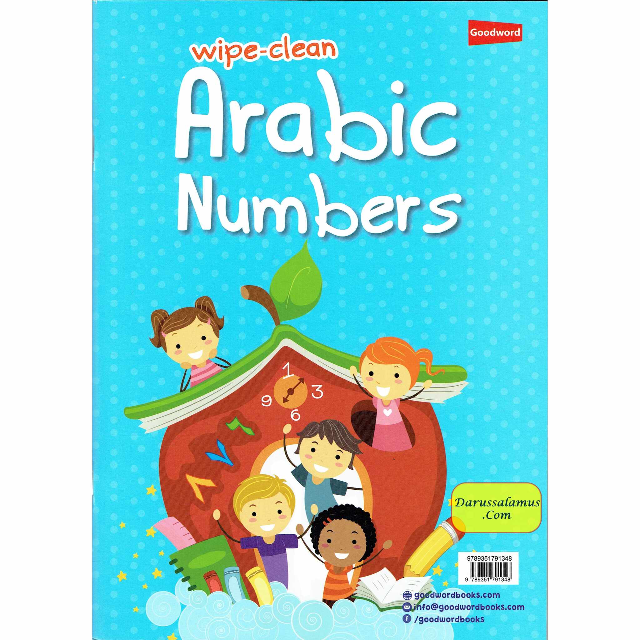Wipe-Clean Arabic Number By Ed. Saniyasnain Khan、mySite、topwebapps