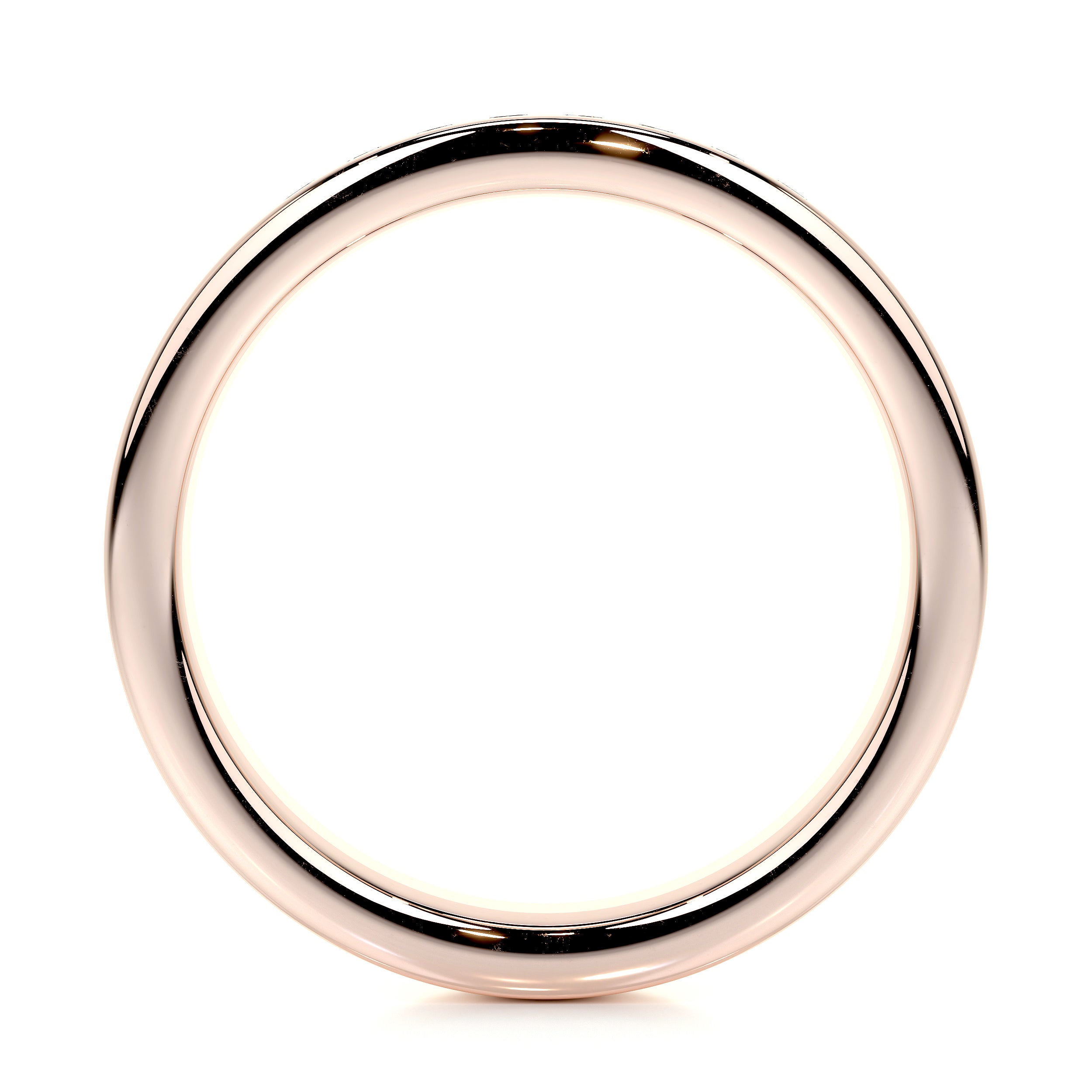Nicky Wedding Band (0.20 Carat) -14K Rose Gold、mySite、hinf8tx79