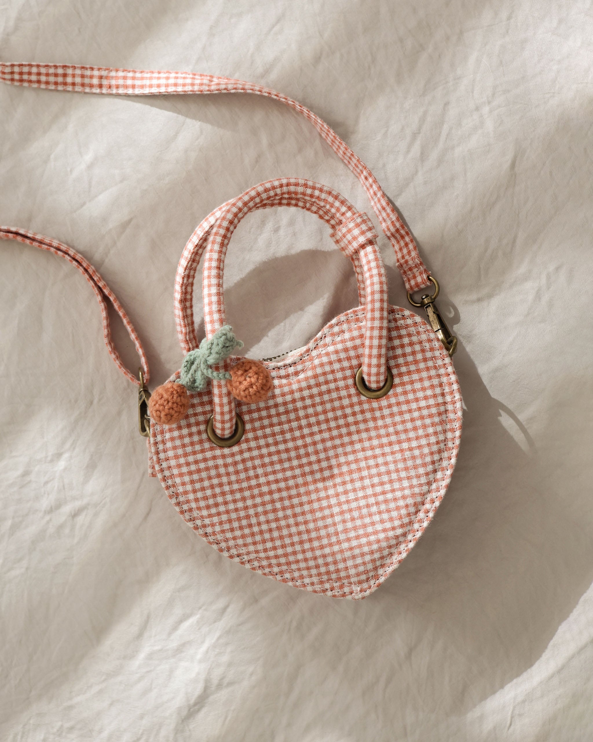  Heart Purse || Poppy Gingham、mySite、layawaytickets