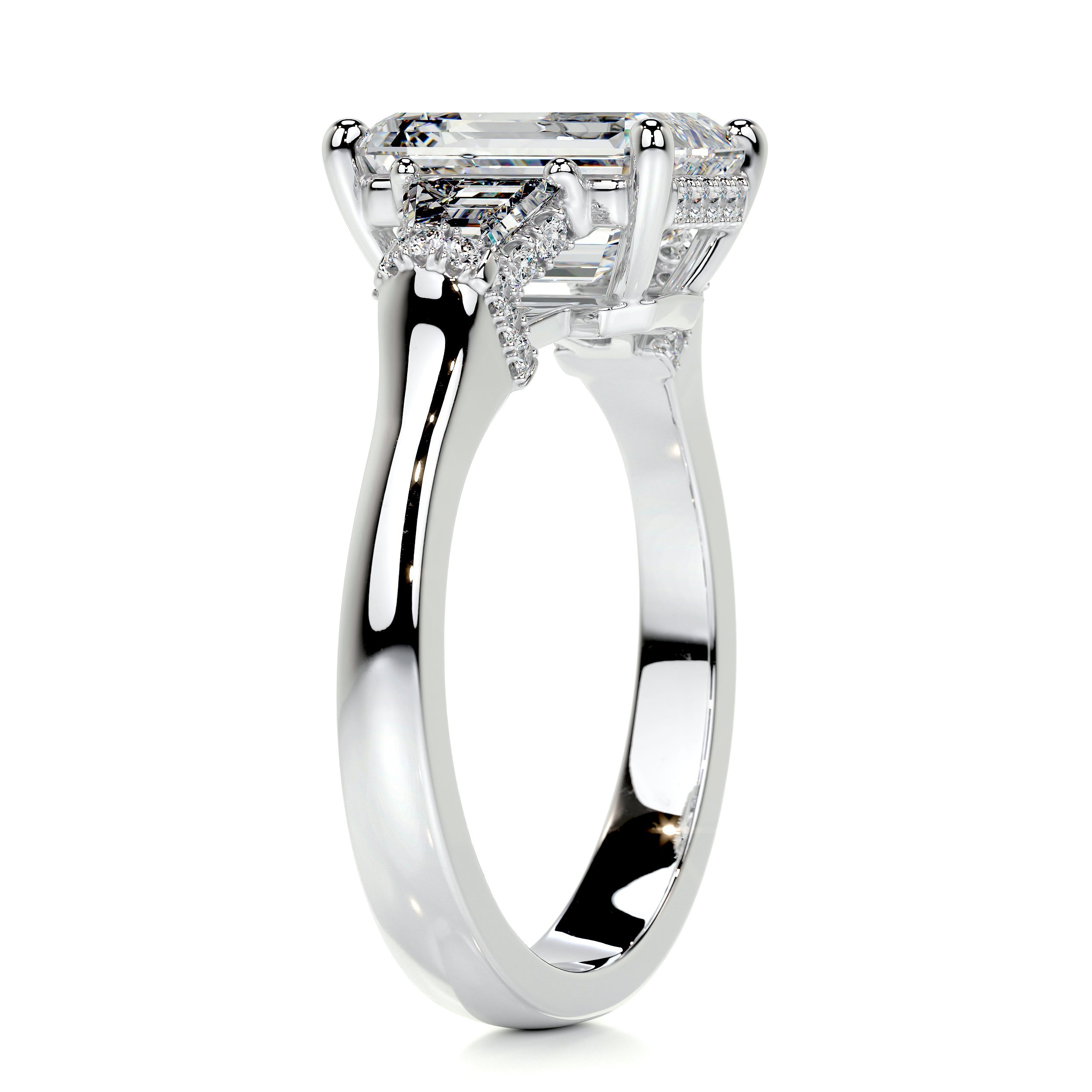 Viola Diamond Engagement Ring -Platinum、mySite、hinf8tx79