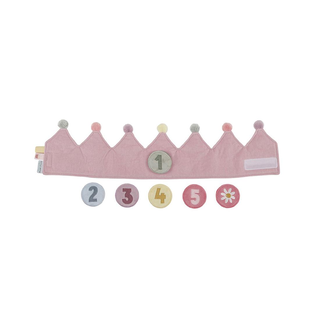  Little Dutch Birthday Crown With Numbers - Pink、mySite、merchandisen