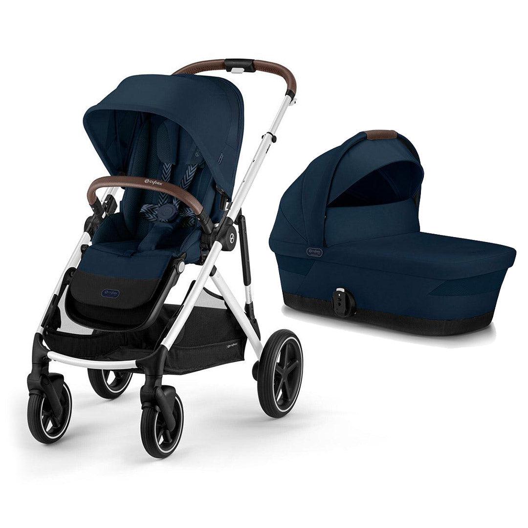  CYBEX Gazelle S Pushchair (2023) - Ocean Blue - Silver、mySite、merchandisen