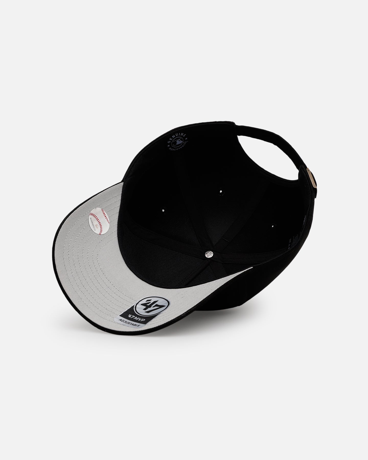 47 Brand Los Angeles Angels 'Ultrasuede' 47 MVP Strapback Black/White、mySite、zt4zffjzw