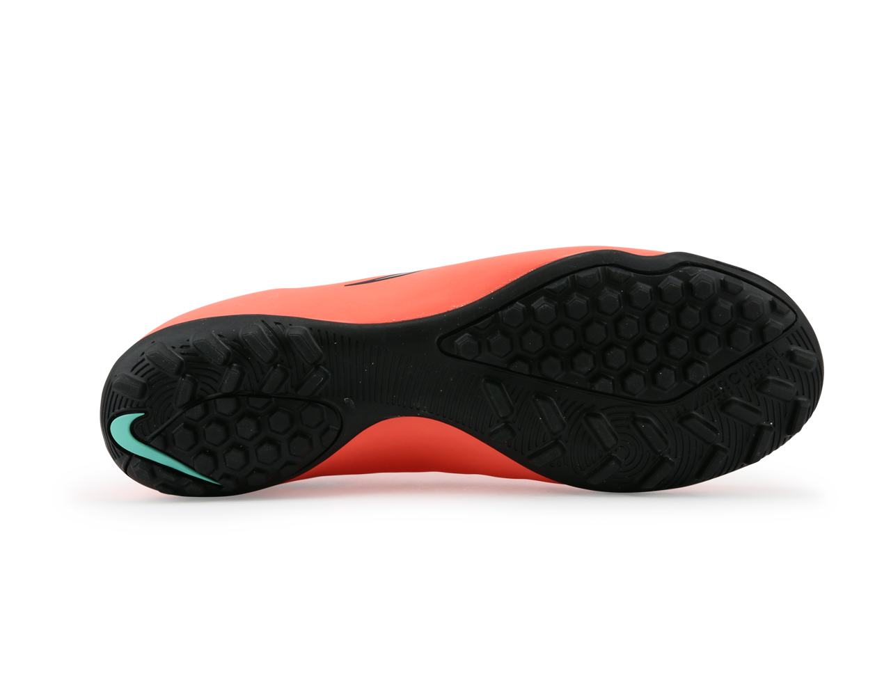 Nike Men's Mercurial Victory V Turf Soccer Shoes Bright Mango/Metallic Slivr/Hyper Turqoise、mySite、noshort