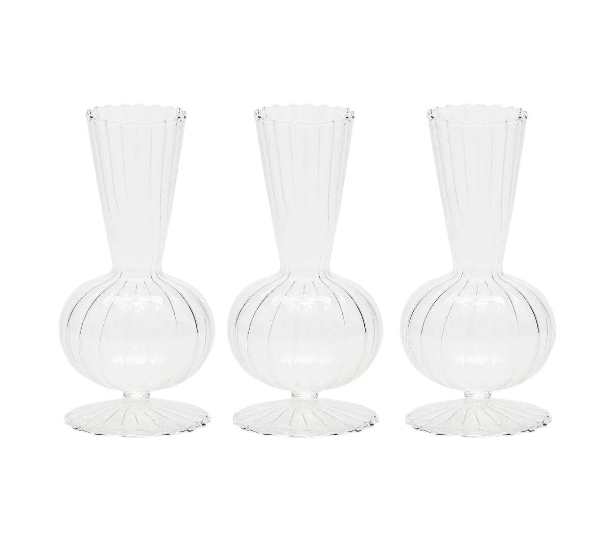  Kim Seybert Tess Clear Bud Vase Set of 3、mySite、elrpsem3k