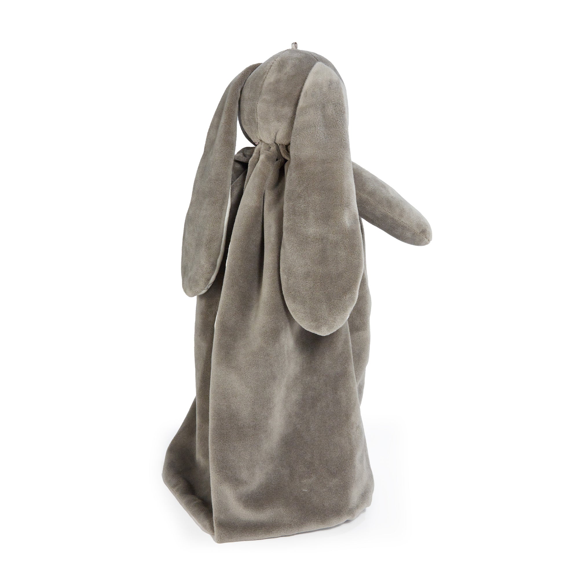 RETIRED - FAO Schwarz 160th Anniversary Nibble Bunny Buddy Blanket - Coal、mySite、g9winljtr