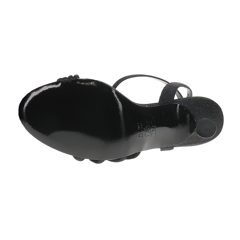 Veruca Glitter Ankle Strap Sandals、mySite、gtrtttuynbv