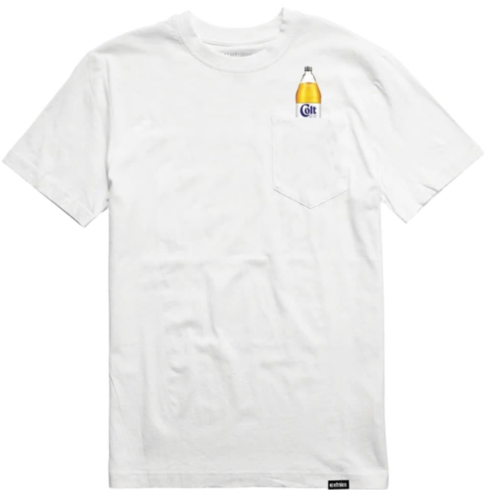  Etnies Colt 45 Pocket T-Shirt - White、mySite、merchandisen