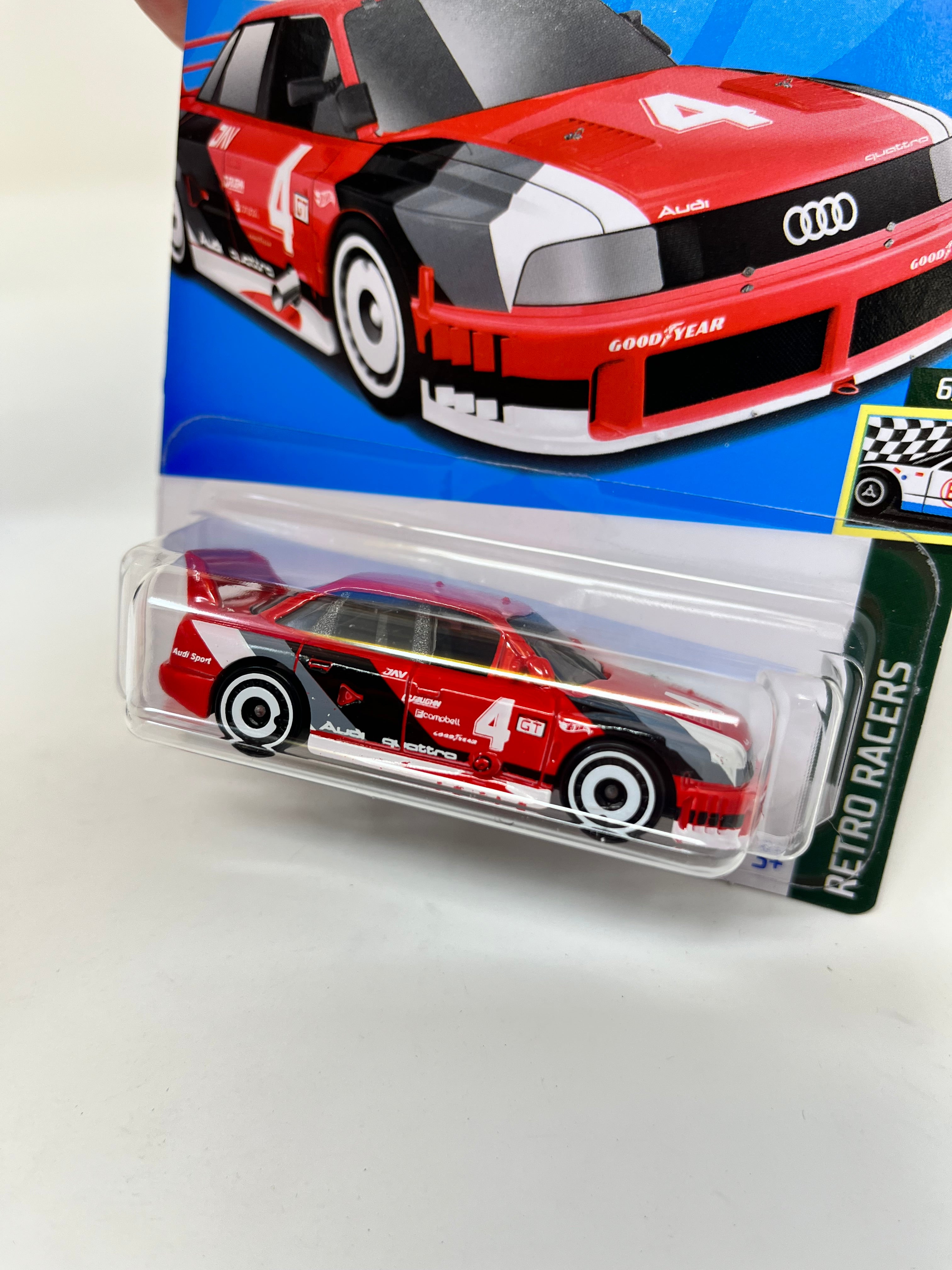 Audi '90 Quattro #77 * RED * 2024 Hot Wheels Basic Case A、mySite、hgirdovlk