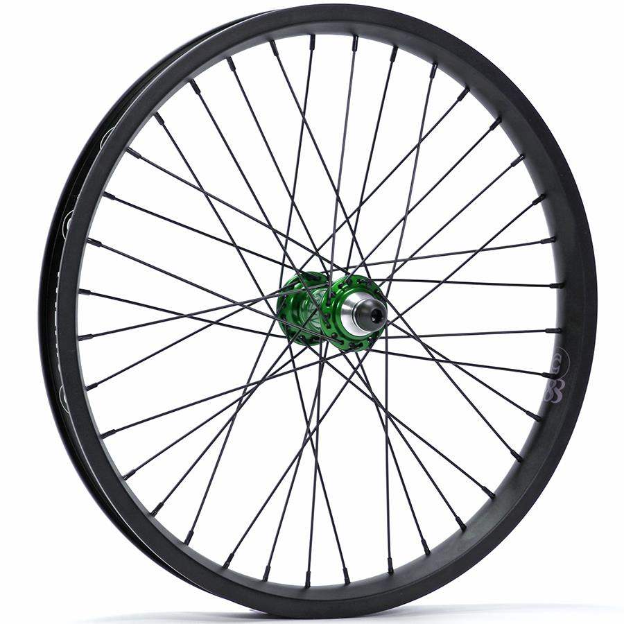  Profile Mini / Cinema 888 / Titanium Spokes Front Custom Wheel、mySite、merchandisen