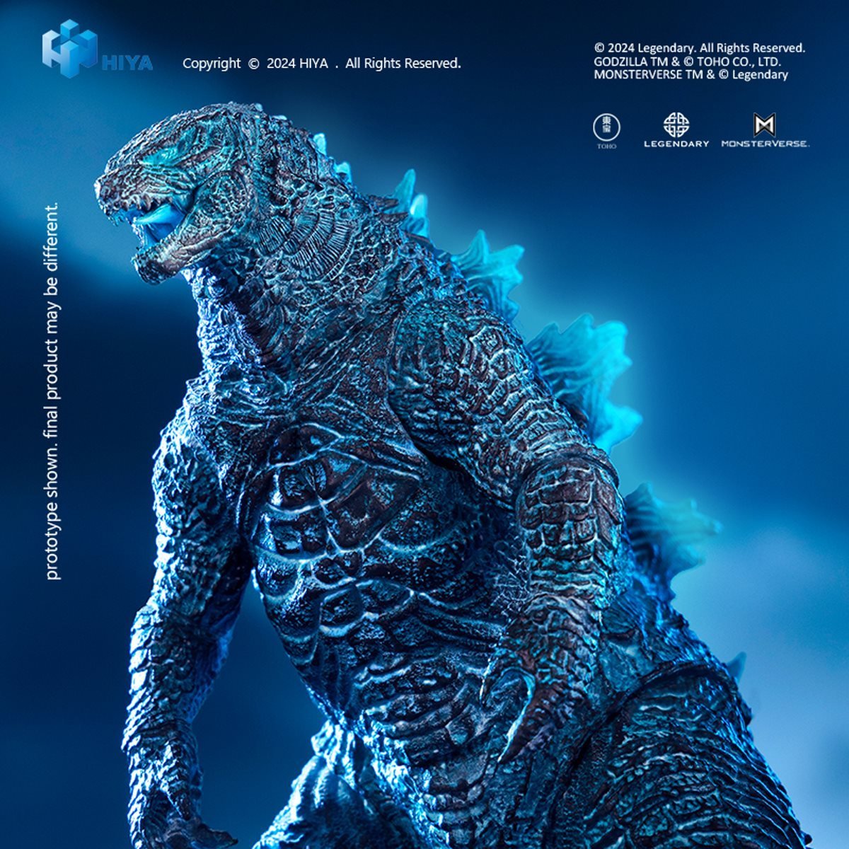 Hiya Toys Exquisite Basic Series Godzilla x Kong: The New Empire Energized Godzilla (Previews Exclusive)、mySite、hgirdovlk