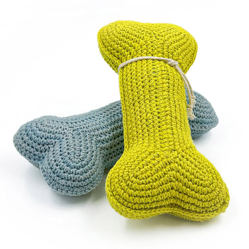 Crochet Bone For Dogs | Blue、mySite、camillekostekn