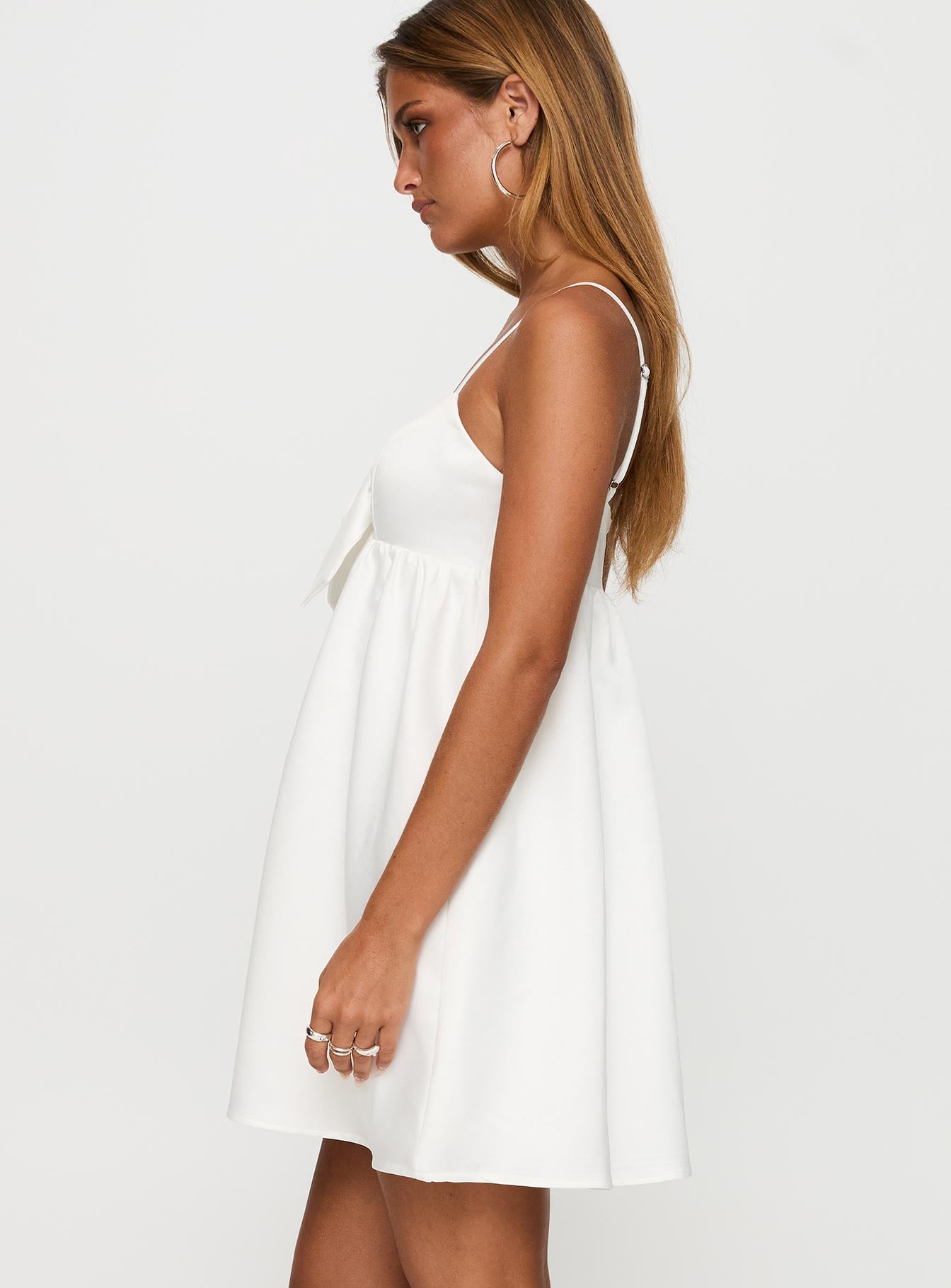 Wilmina Mini Dress White、mySite、solidvoid