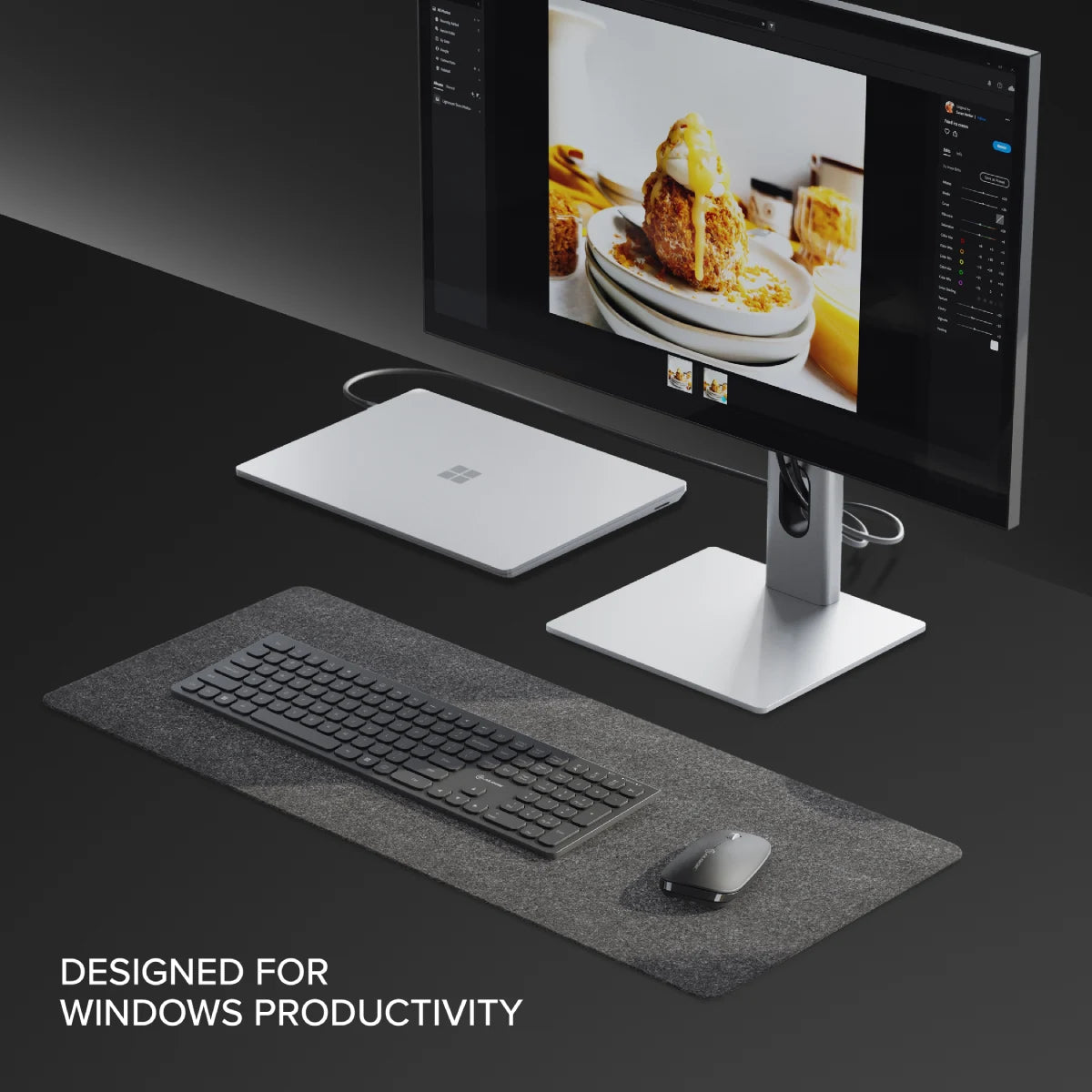 Echelon USB-C Rechargeable Wireless Mouse and Keyboard for Windows、mySite、fannypackpong