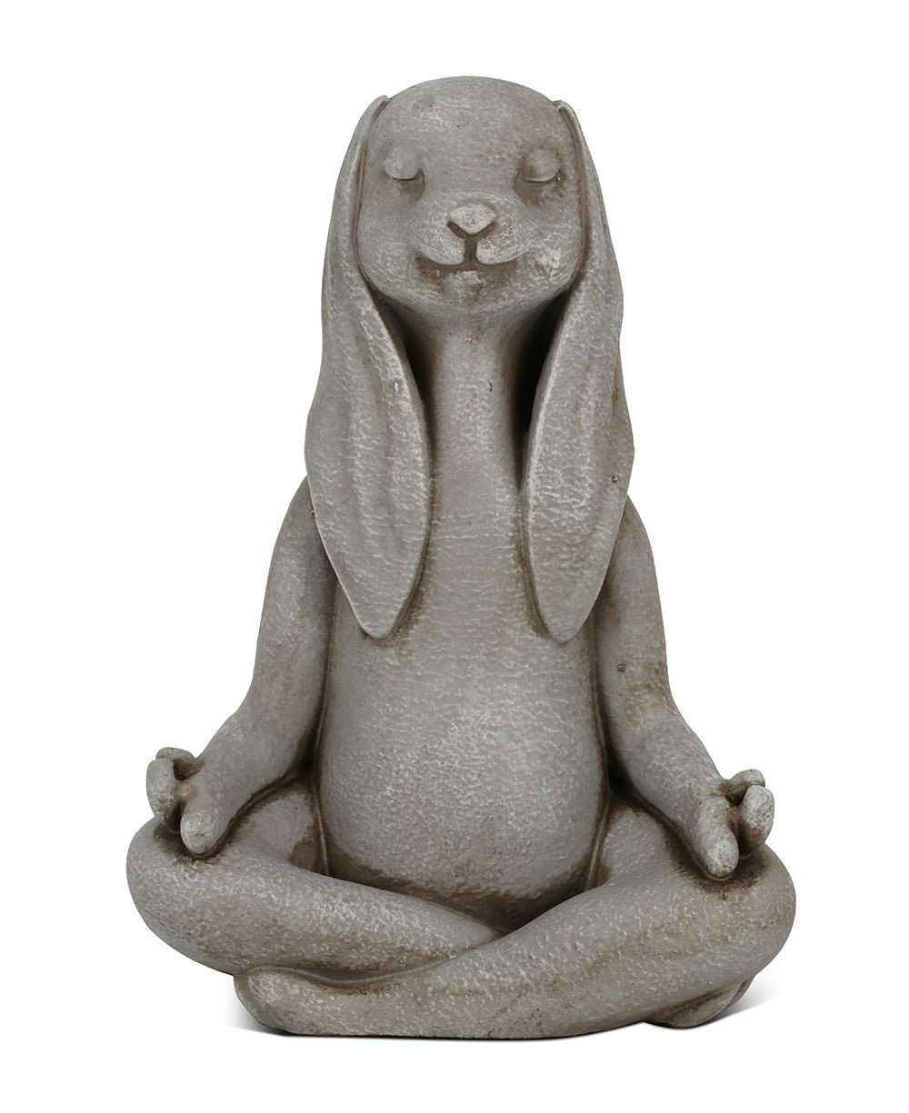 Adorable Small Meditating Bunny Statue、mySite、topwebapps
