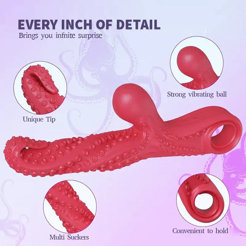 Tentacle Vibe for Deep G-Spot Play