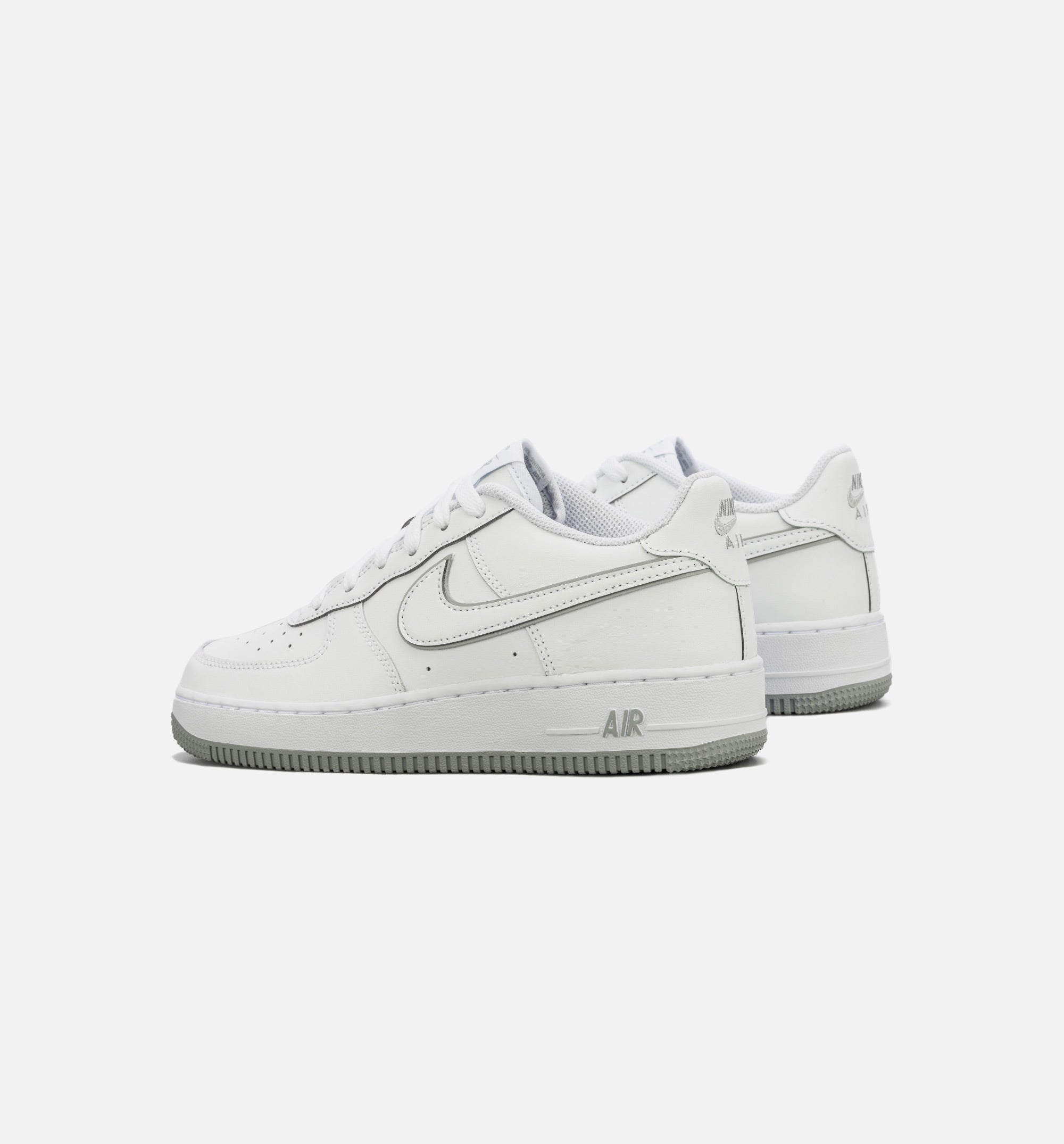 Air Force 1 Wolf Grey Grade School Lifestyle Shoe - White/Grey、mySite、dreamappss
