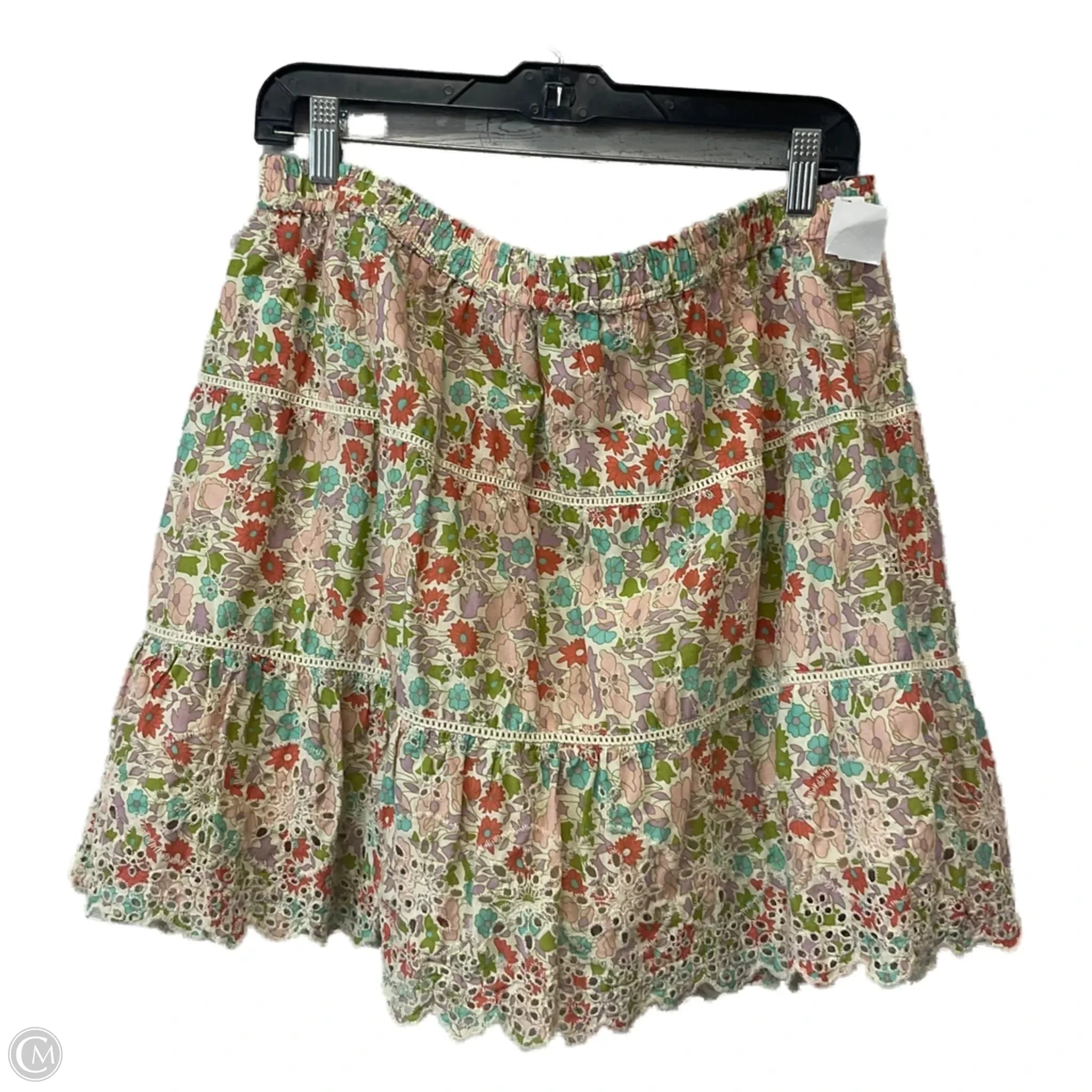 Skirt Mini & Short By JENNIFER GRACE In Floral Print, Size: Xl、mySite、garagedoors4me