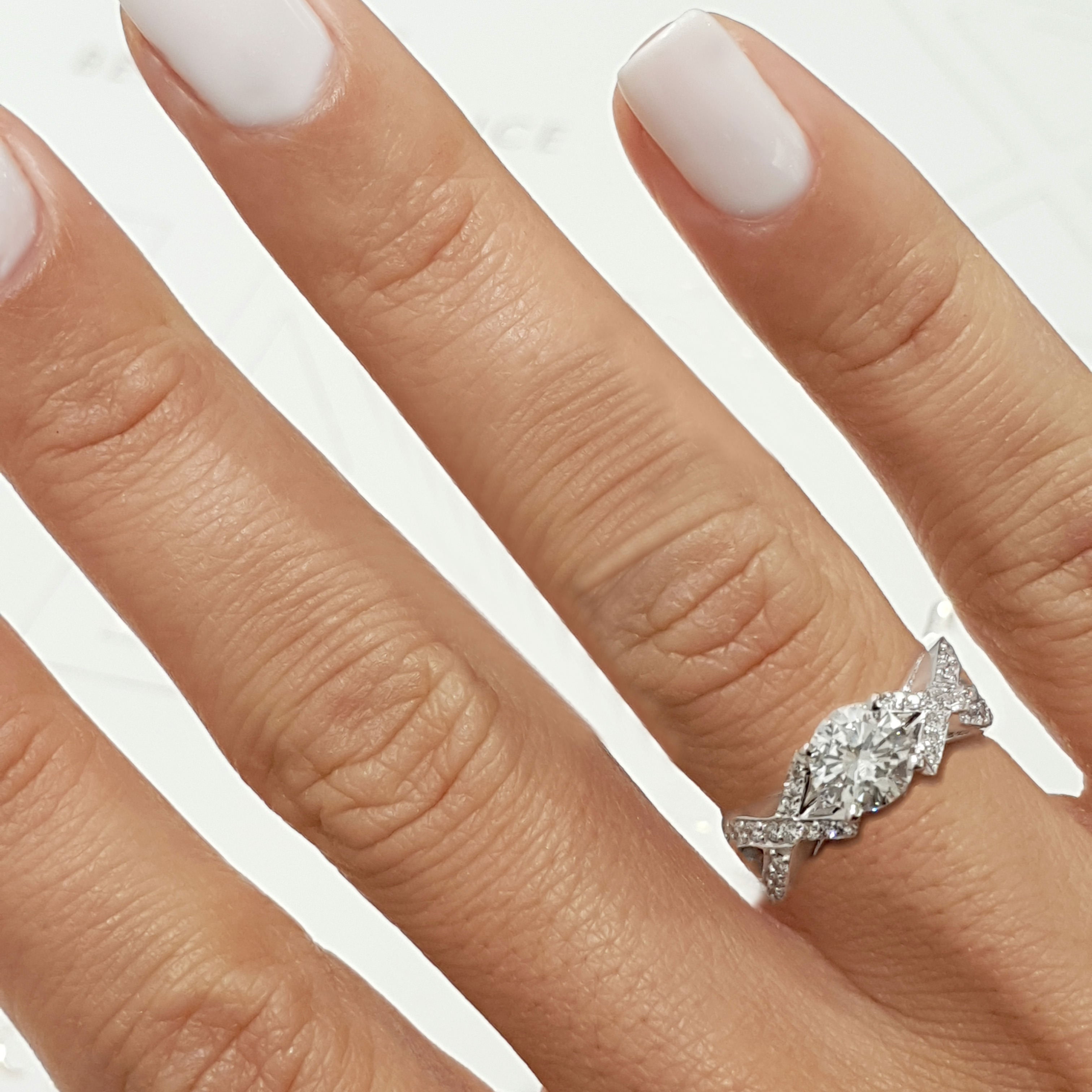 Emery Lab Grown Diamond Ring -Platinum、mySite、hinf8tx79