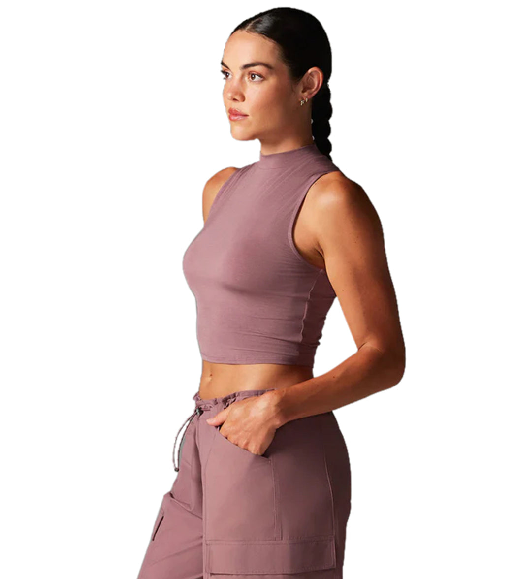 Tavi Mock Neck Tank、mySite、noshort