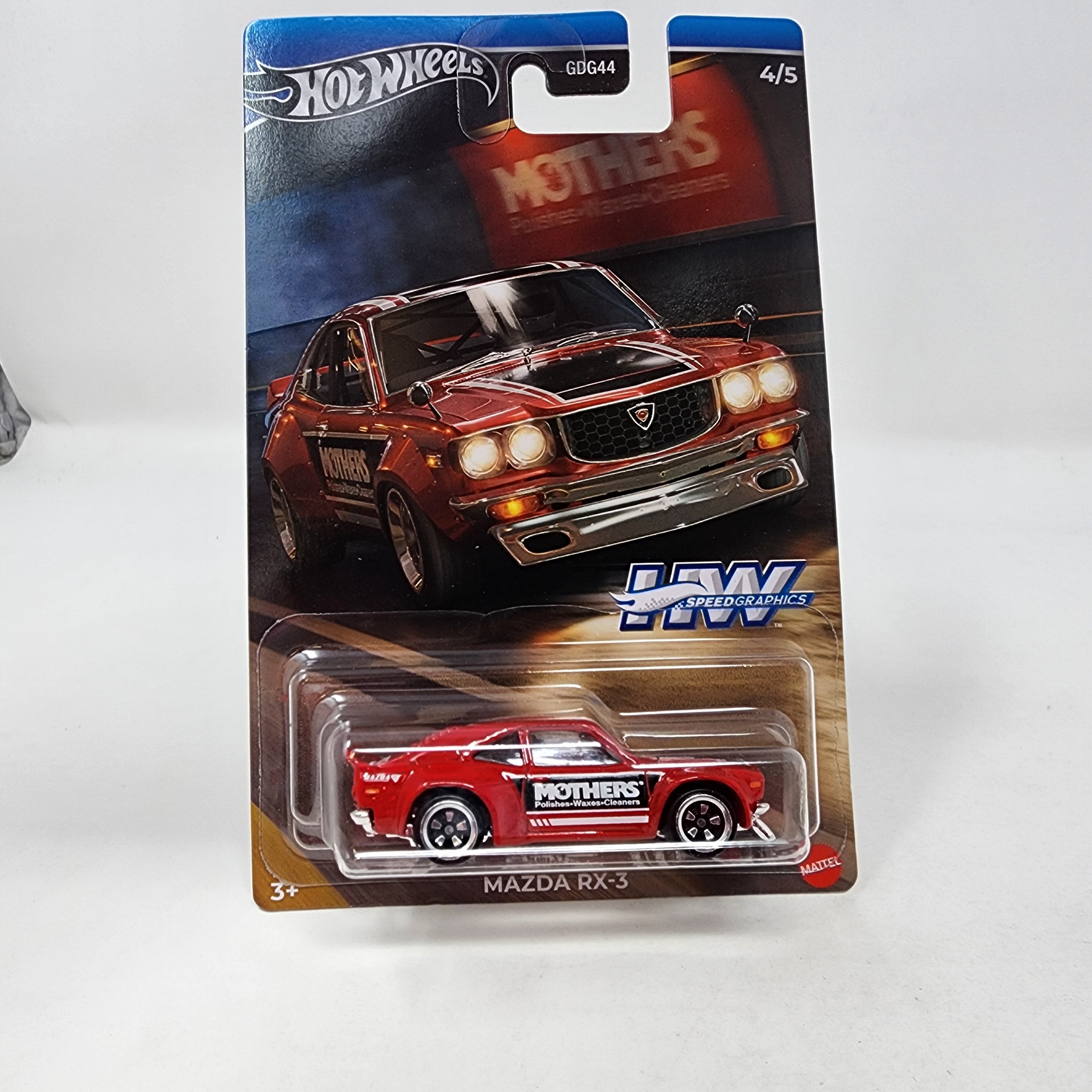 Mazda RX-3 #4/5 * Hot Wheels Store Exclusive Speed Graphics、mySite、hgirdovlk