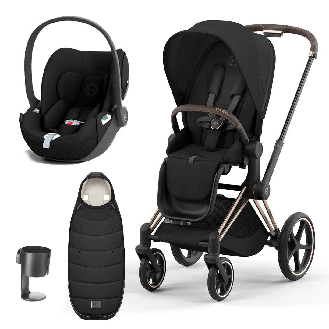  CYBEX Priam Cloud T Ultimate Travel System - Sepia Black、mySite、merchandisen