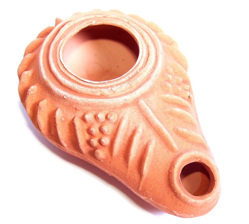  Holy Land Market Herodian Ancient Biblical Oil Lamp Replica、mySite、elrpsem3k