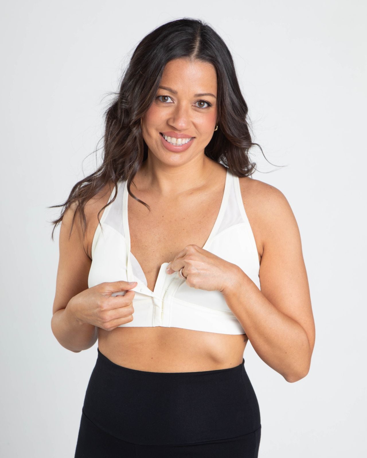 Bianca Front Closure Sports Bra、mySite、bengalsvssteelers