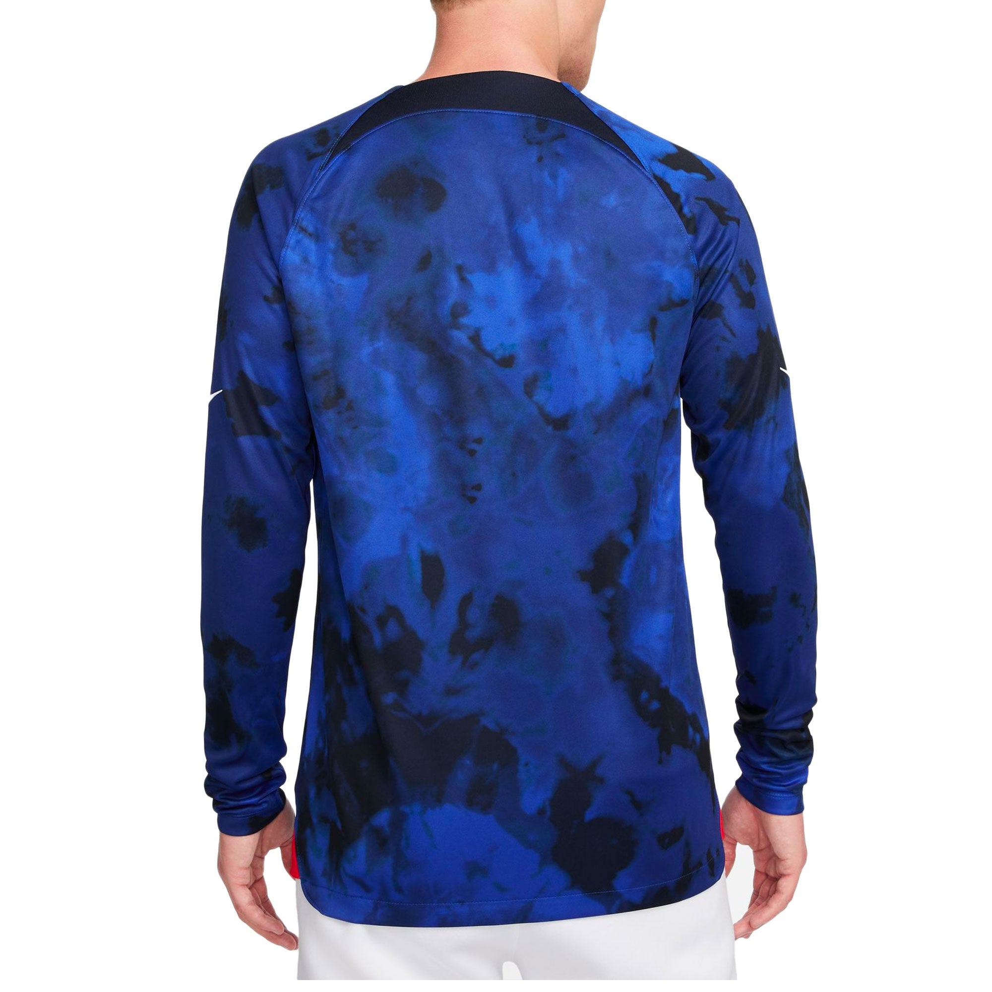 Nike Men's USA 2022/23 Away Long Sleeve Jersey Bright Blue/White、mySite、bottomscart