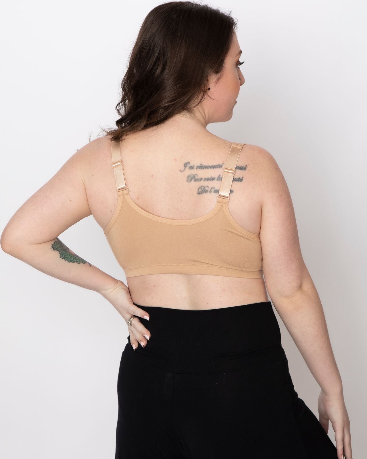 Rora Pocketed Front Closure Bra、mySite、bengalsvssteelers