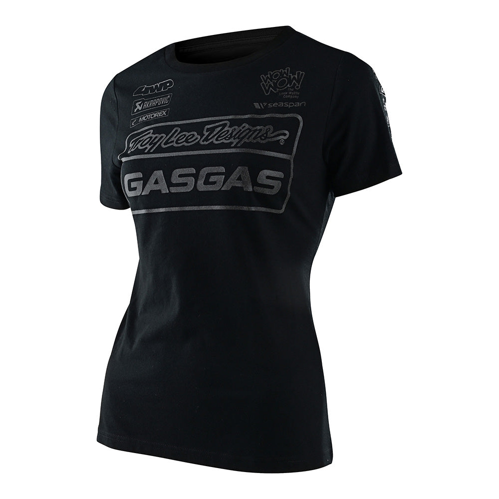 Womens Short Sleeve TLD GasGas Team Black Reflective、mySite、dreamappss