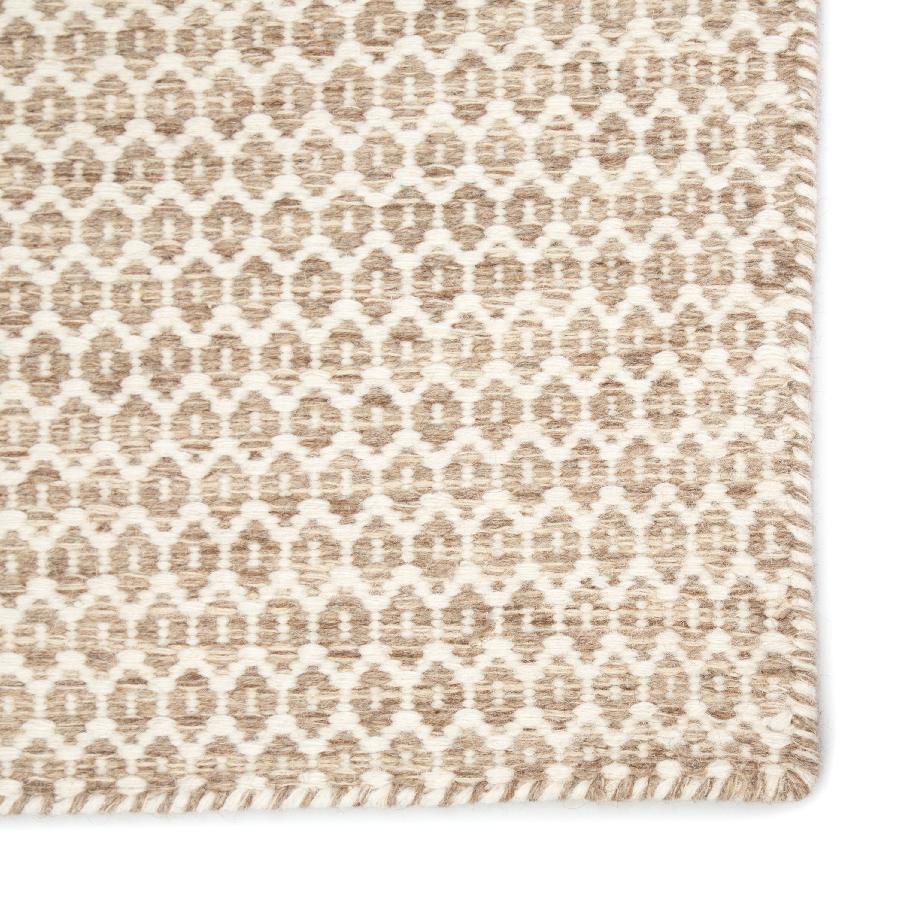 Pompano Handmade Trellis Beige Ivory Area Rug、mySite、gigharbornorthrealestate