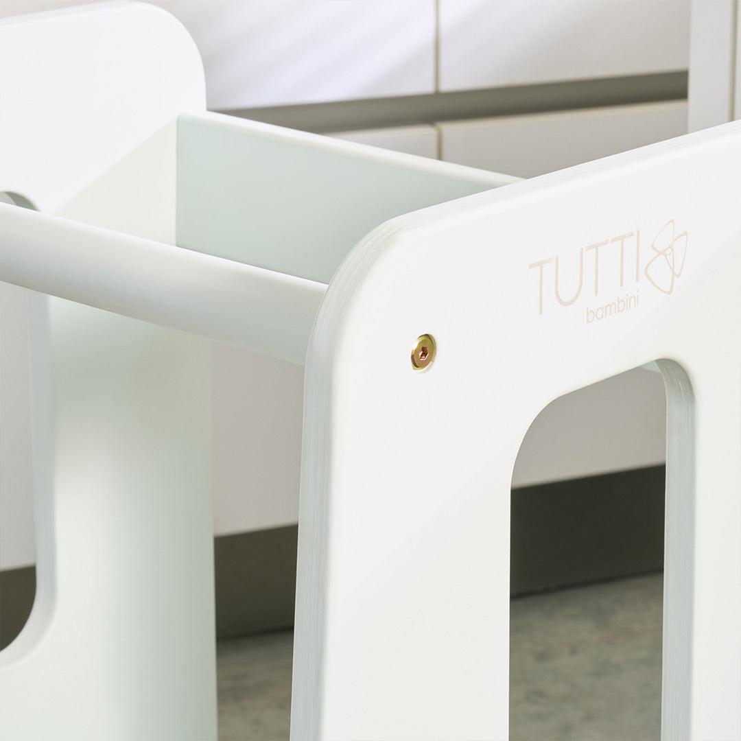  Tutti Bambini Helping Hands Montessori Toddler Learning Tower - Sea Mist、mySite、merchandisen