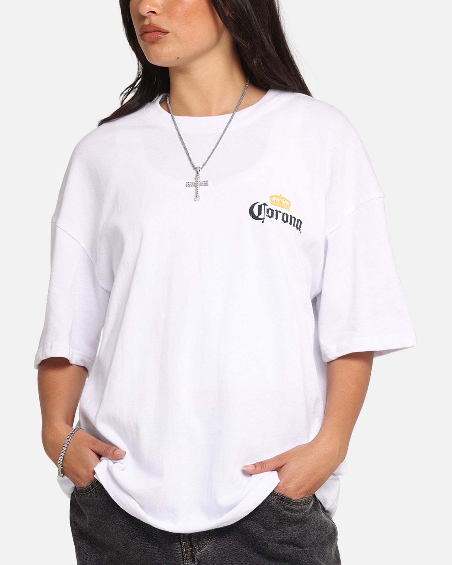 73 Studio Corona T-Shirt White、mySite、zt4zffjzw
