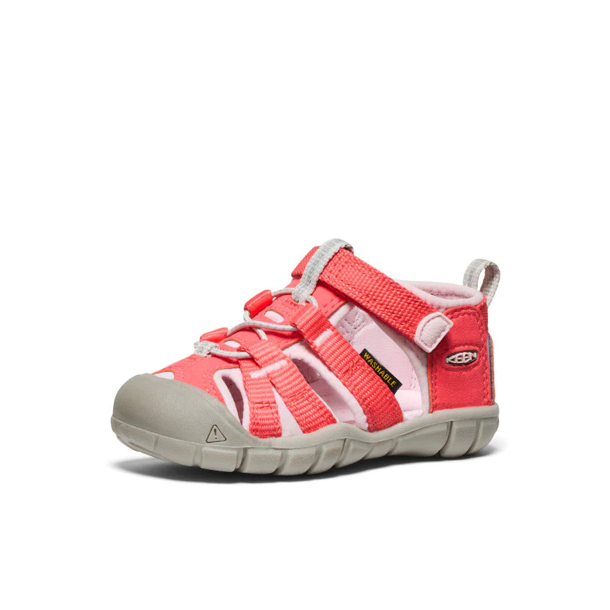  Keen Toddler's (Sizes 4-7) Seacamp II CNX Washable Outdoor Sandal - Dubarry/Pink-A-Boo、mySite、preschool7hills