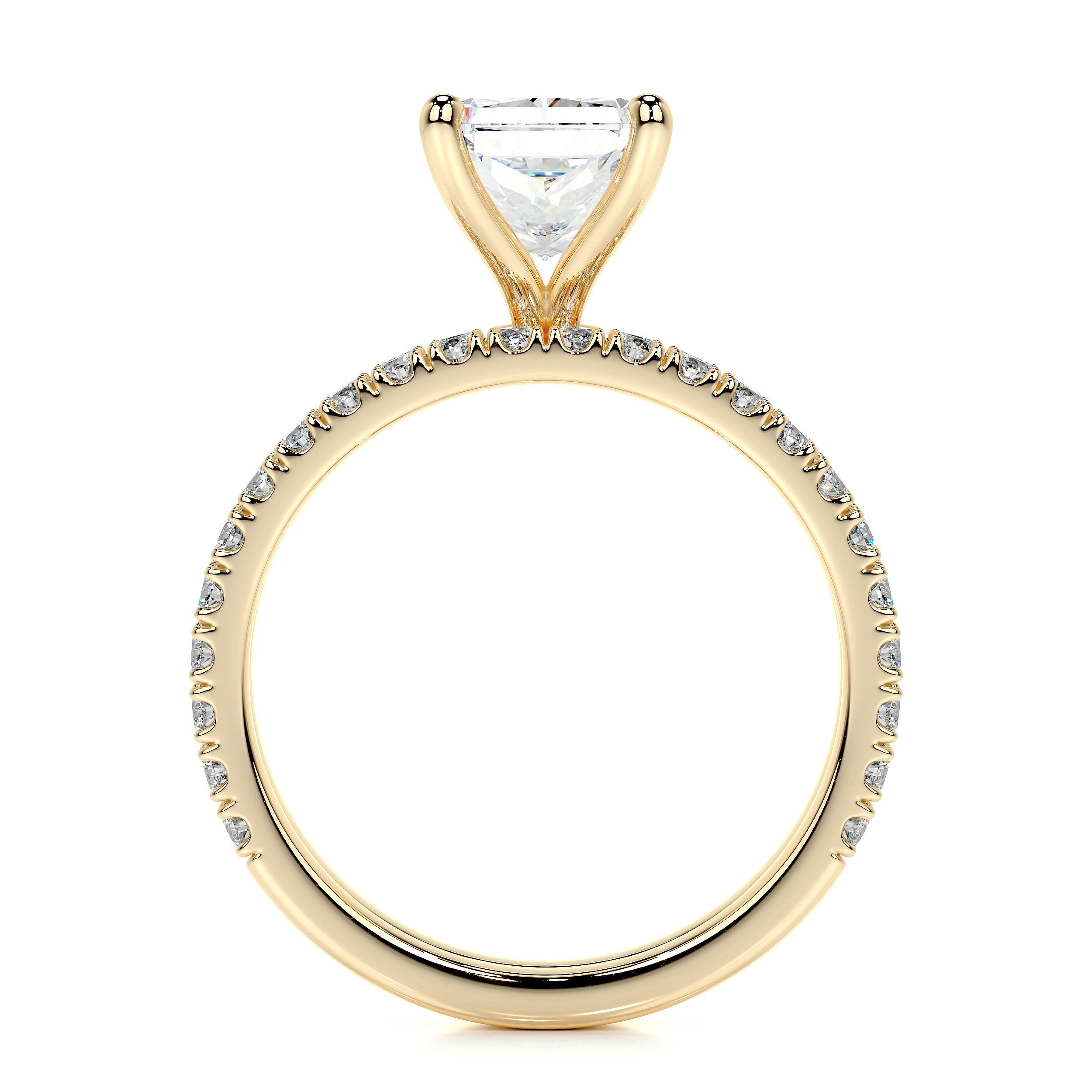 Audrey Lab Grown Diamond Bridal Set -18K Yellow Gold、mySite、hinf8tx79