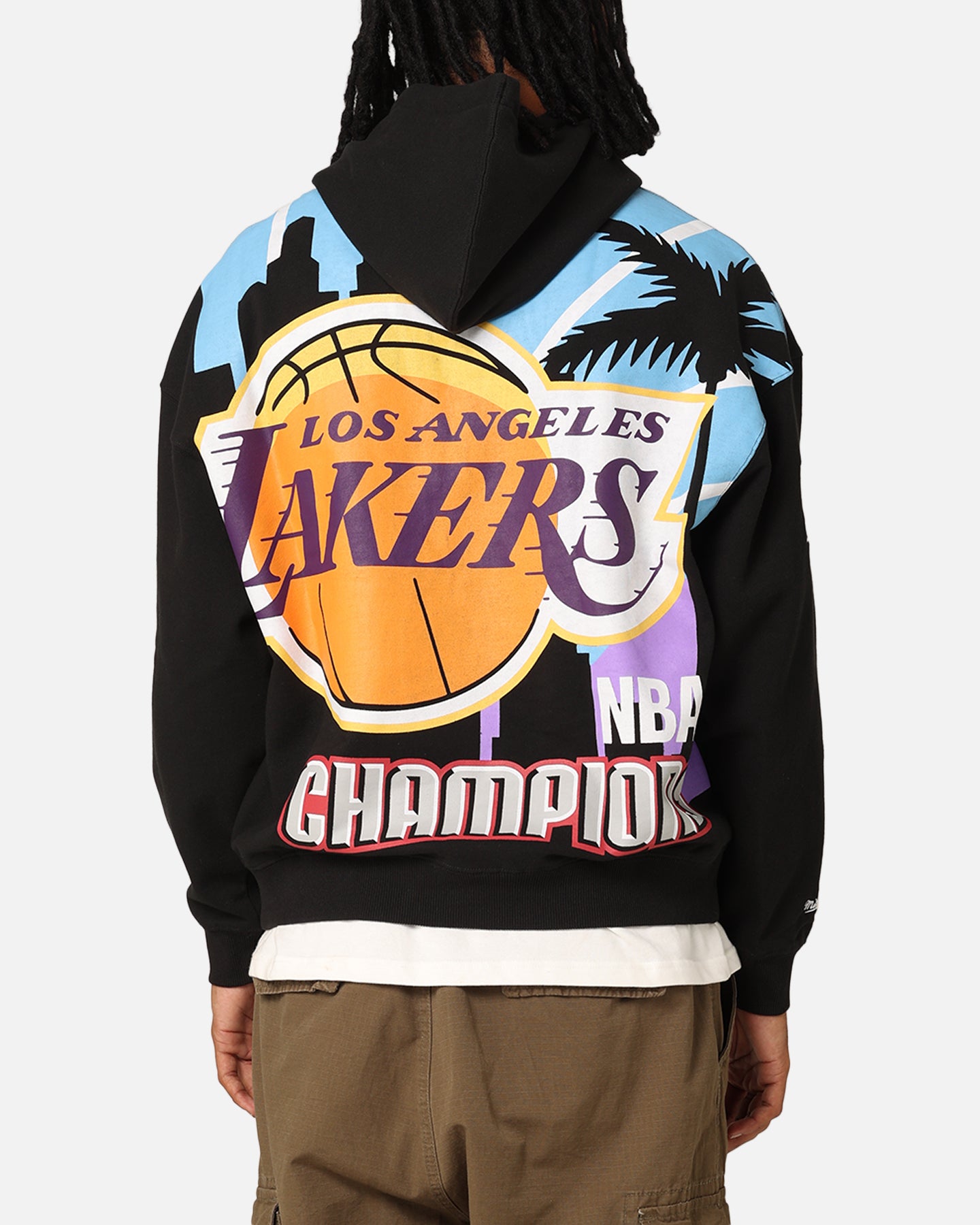Mitchell & Ness Los Angeles Lakers 17-Time Hoodie Black、mySite、zt4zffjzw
