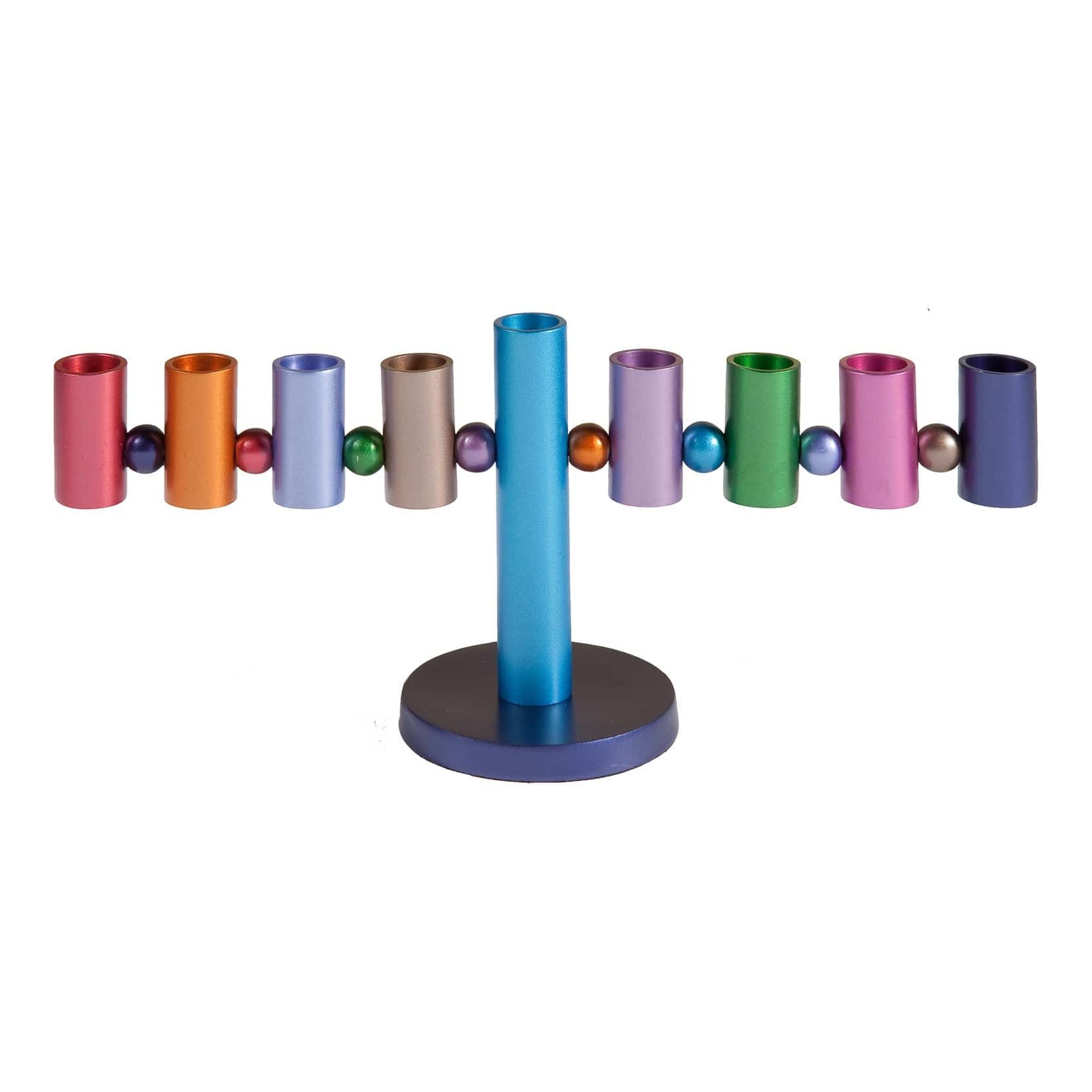 Cylinder Menorah by Yair Emanuel - Multicolored、mySite、topwebapps