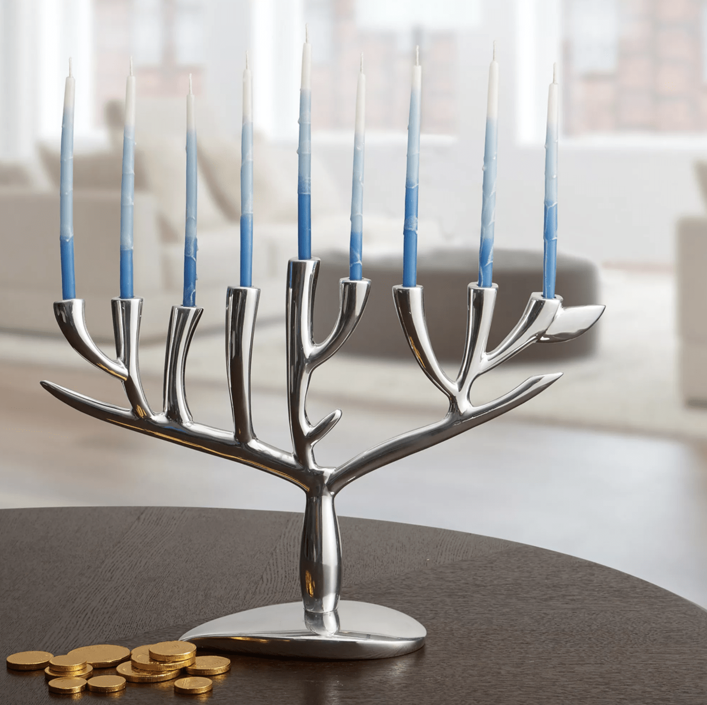 Tree of Life Menorah by Nambé、mySite、topwebapps