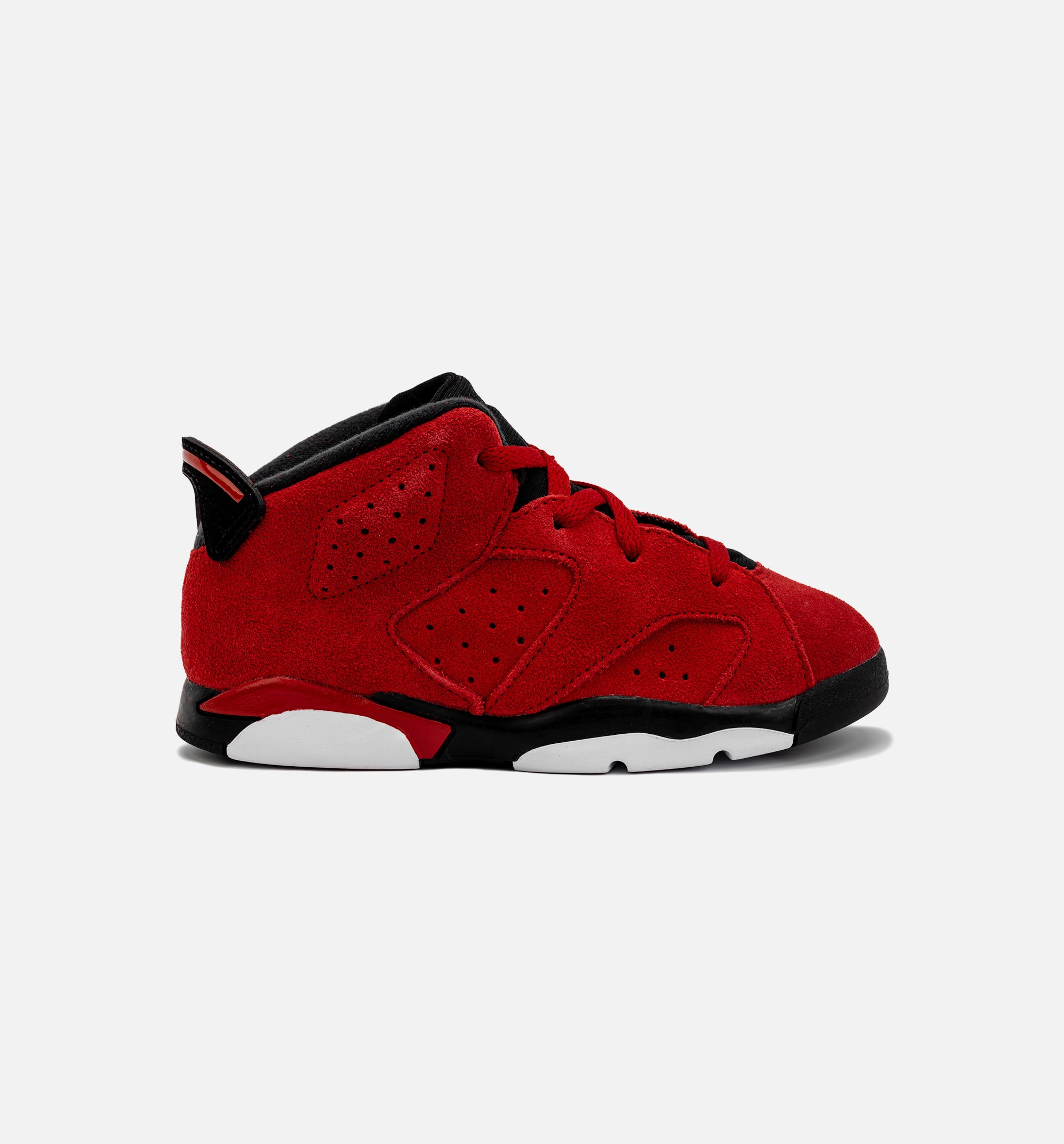 Air Jordan 6 Retro Toro Bravo Infant Toddler Lifestyle Shoe - Red/Black、mySite、dreamappss
