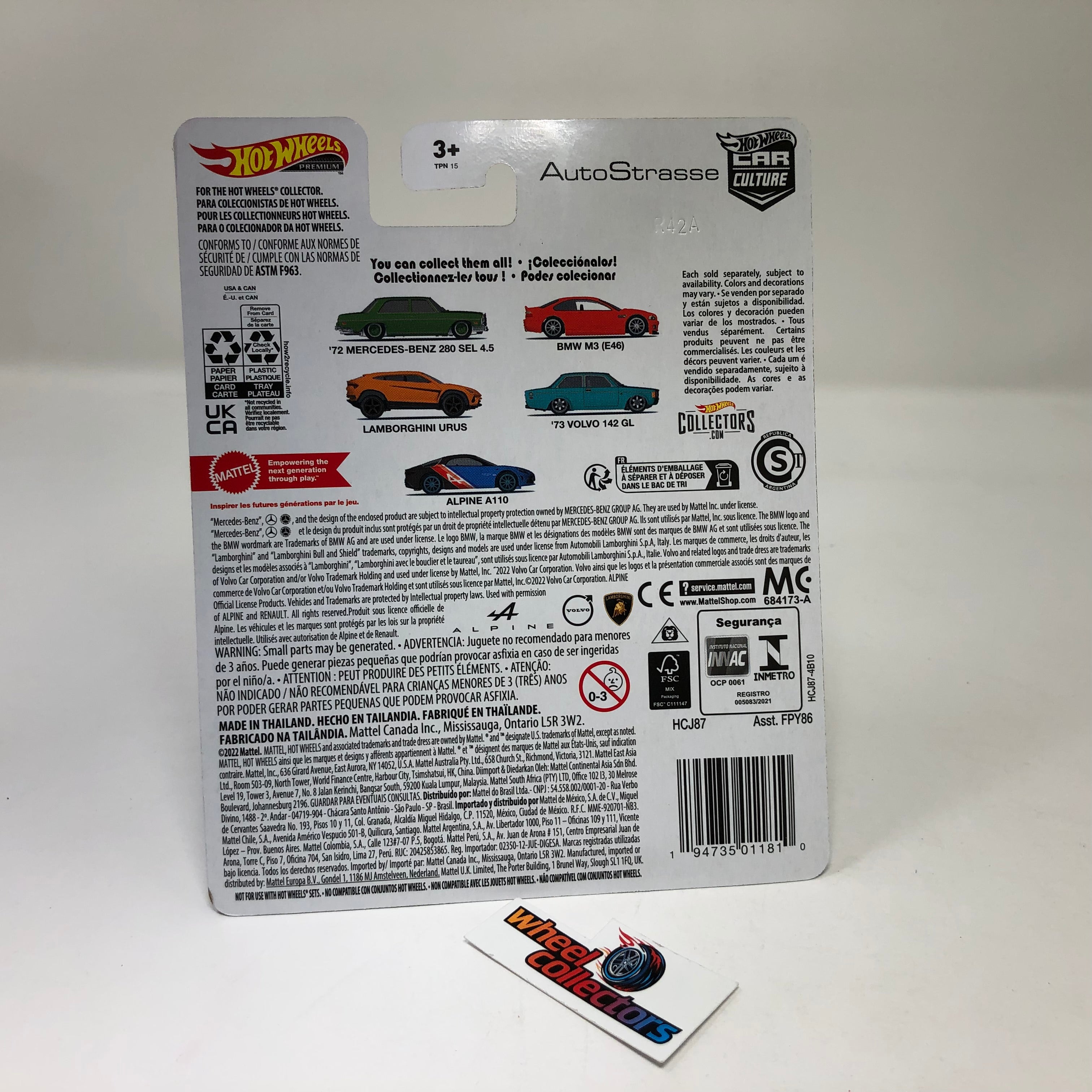 '73 Volvo 142 GL * Aqua * 2022 Hot Wheels Car Culture Auto Strasse Case Q、mySite、hgirdovlk