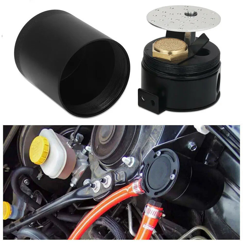 Flashark Universal Aluminum Racing Baffled 3-Port Oil Catch Can、mySite、nflplayoffbracketp